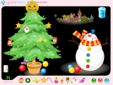 flash игра Christmas Tree Decoration