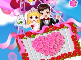 flash игра Romantic Wedding in the Sky