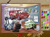 Cars Online Coloring Game