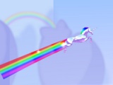 flash игра Robot unicorn attack
