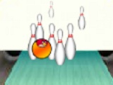 Angry birds. Bowling
