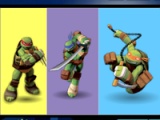 flash игра Ninja turtles. Colours memory