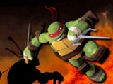 flash игра Ninja Turtles. Kick up