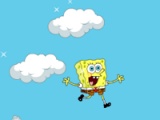 SpongeBob. Clouds