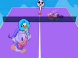 Table tennis. Donald Duck