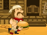 flash игра Mad burger 3. Wild West