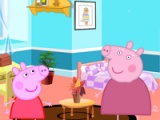 flash игра Peppa Pig. Room decor
