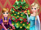 flash игра Frozen. Perfect Christmas tree